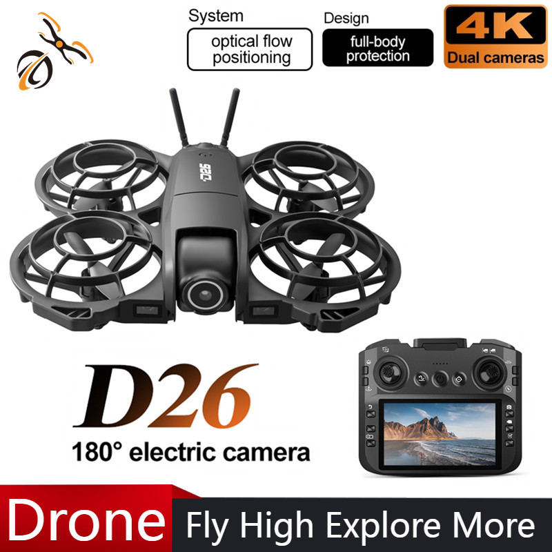 Drone Camera 4K - Drone D26 4K Aéreo HD 180