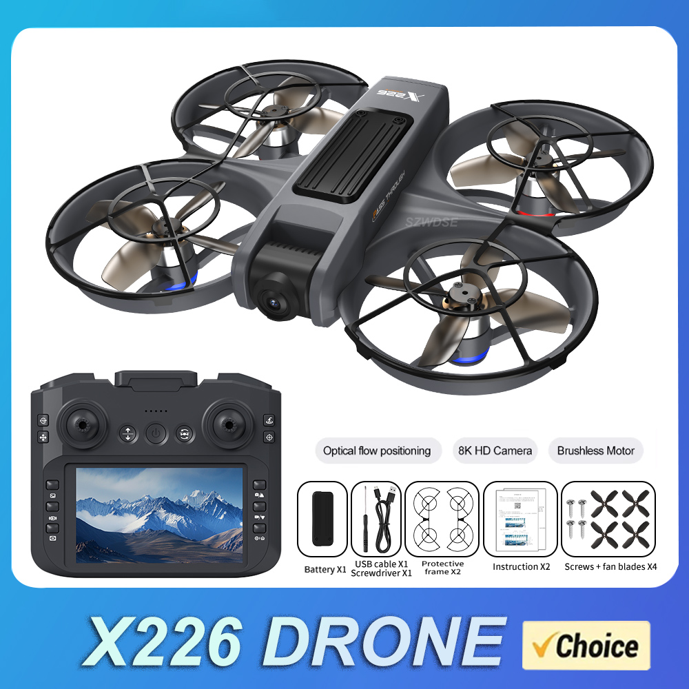 NOVO Drone RC X226 2.4G 5G WIF - Drone Camera Professional avaliação e preço