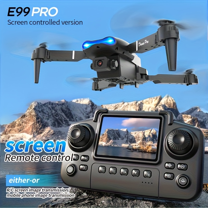 Drone dobrável E99 PRO MAX 202 - Drone Camera Professional avaliação e preço